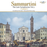Sammartini: The Late Symphonies Vol. 2
