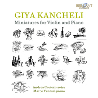 Giya Kancheli: Miniatures for Violin and Piano