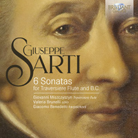 Sarti: 6 Sonatas for Traversiere Flute and B.C.